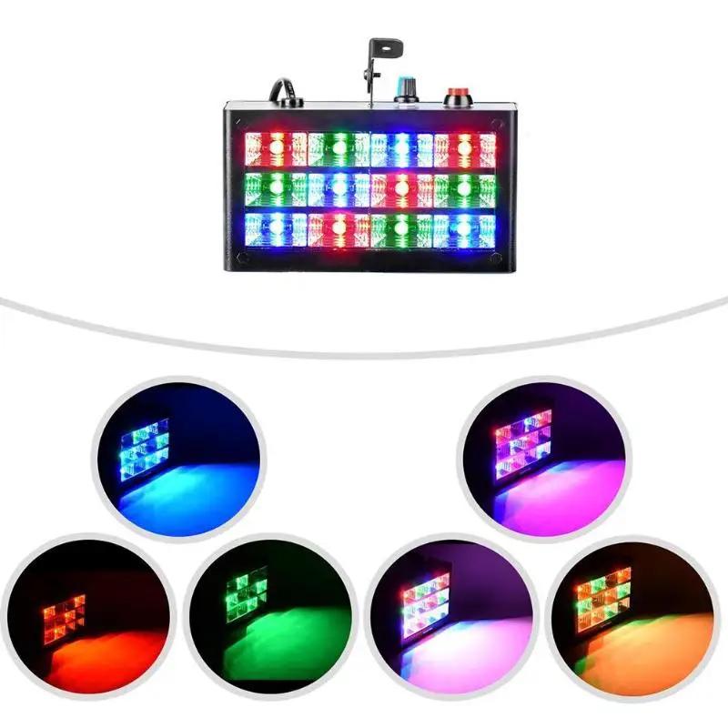 12 LED Ʈκ RGB ÷   ȿ , DJ  Ŭ Ȧ Ƽ,  ӵ  